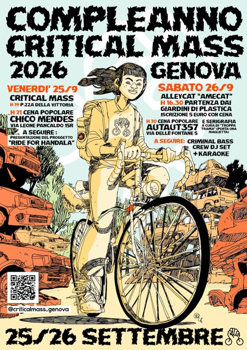 3° Compleanno Critical Mass Genova