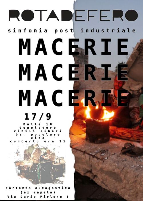 Macerie - Rotadeferro - Sinfonia post indistriale