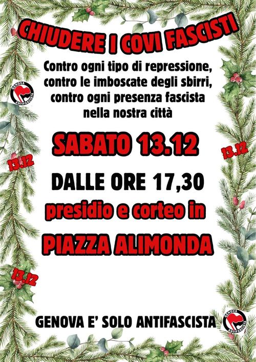 Chiudere i covi fascisti