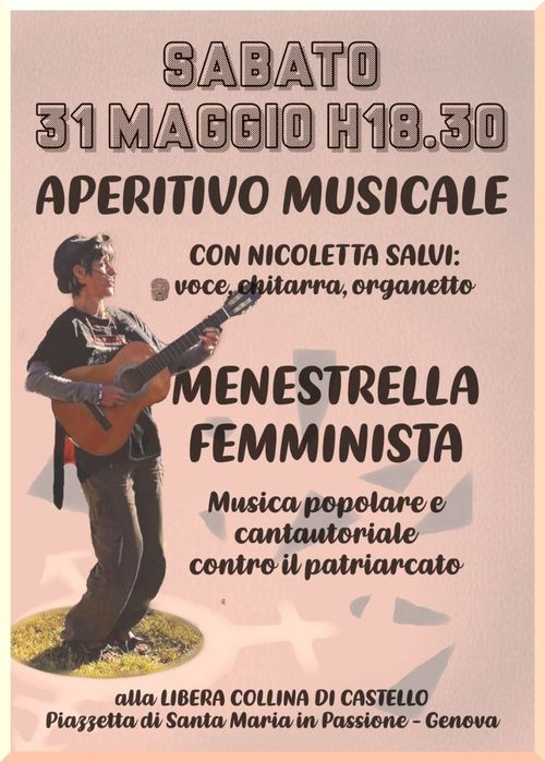 Aperitivo Musicale: Menestrella femminista