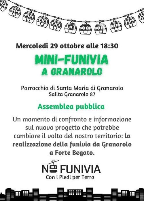 Mini funivia a Granarolo