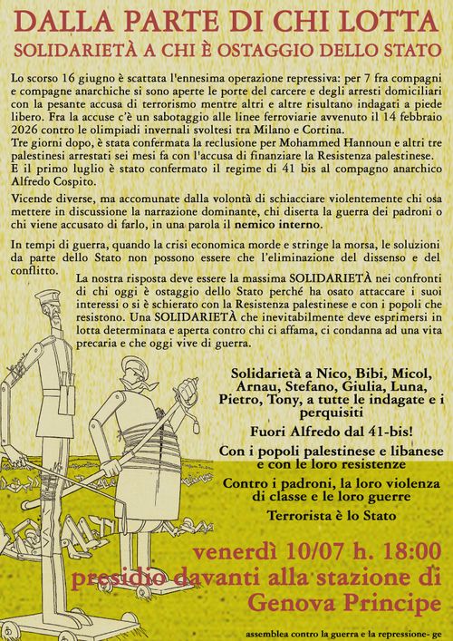 Dalla parte di chi lotta